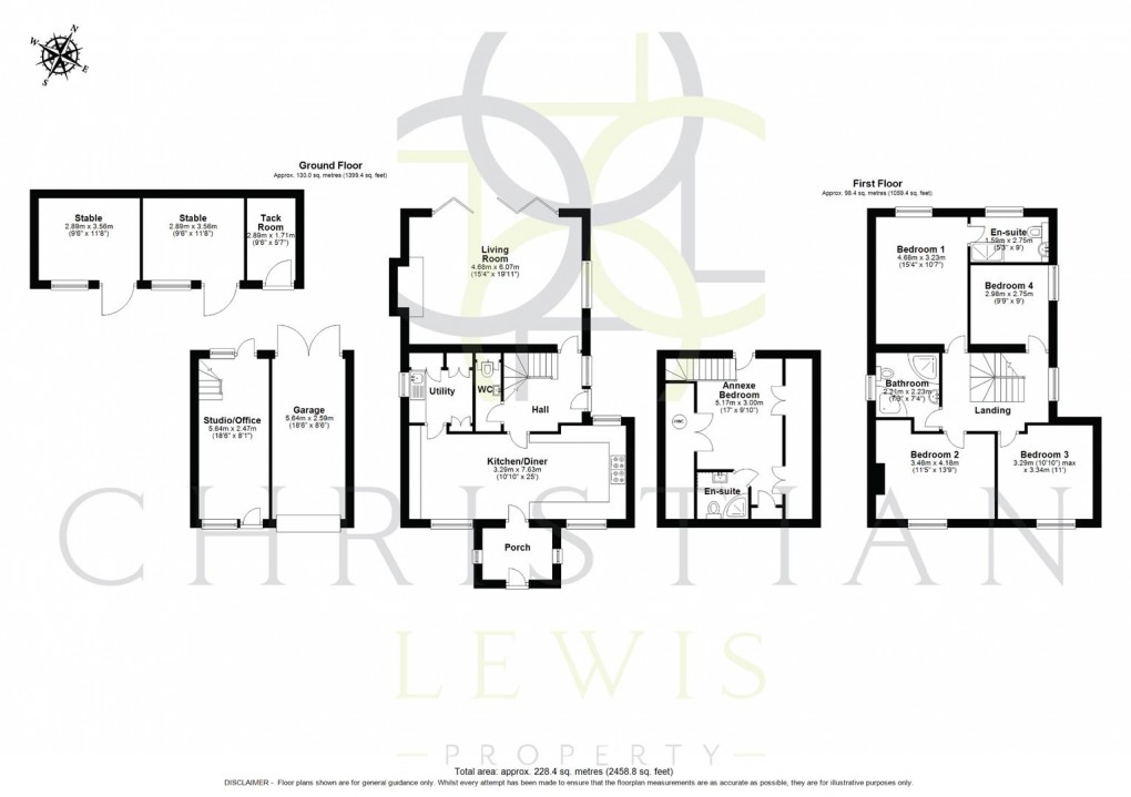 Floorplan for Leamington Road, Broadway