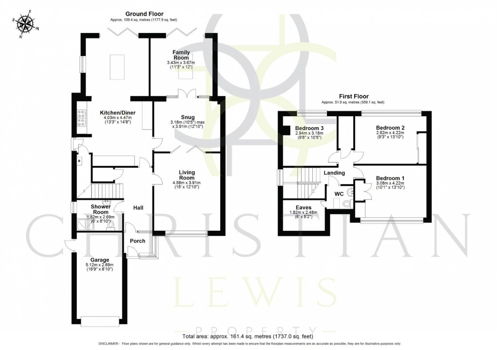 Floorplan for Meon Road, Mickleton, Chipping Campden