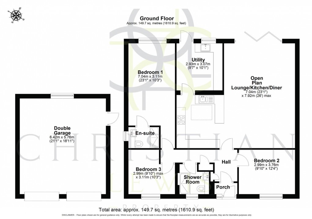 Floorplan for Bloxham Road, Broadway
