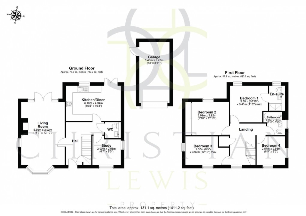 Floorplan for Fothersway Close, Badsey, Evesham