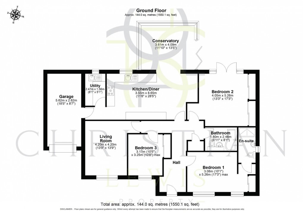 Floorplan for Trails Orchard, Bretforton Road, Badsey