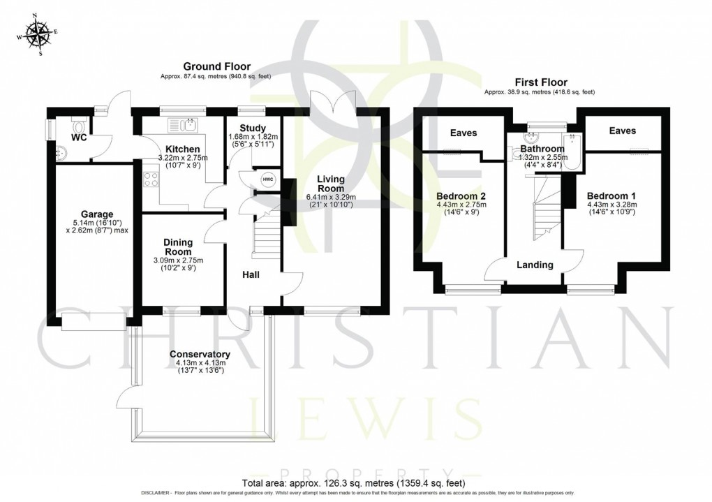 Floorplan for Malthouse Lane, Church Lench, Evesham