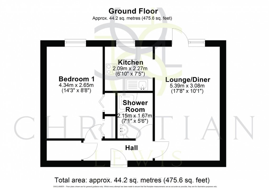 Floorplan for St. Marys Road, Evesham