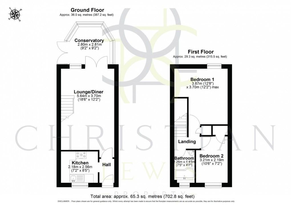 Floorplan for Forest Gate, Evesham