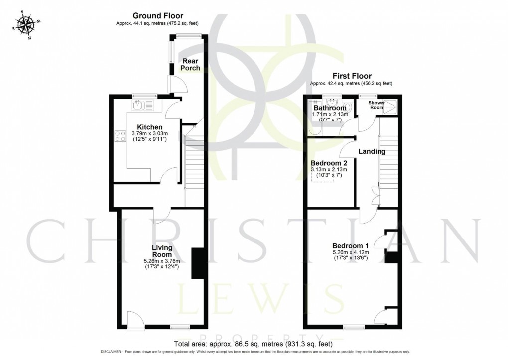 Floorplan for Main Street, Bretforton