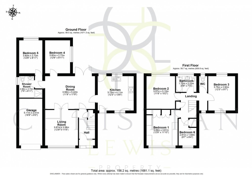 Floorplan for Pershore Road, Evesham