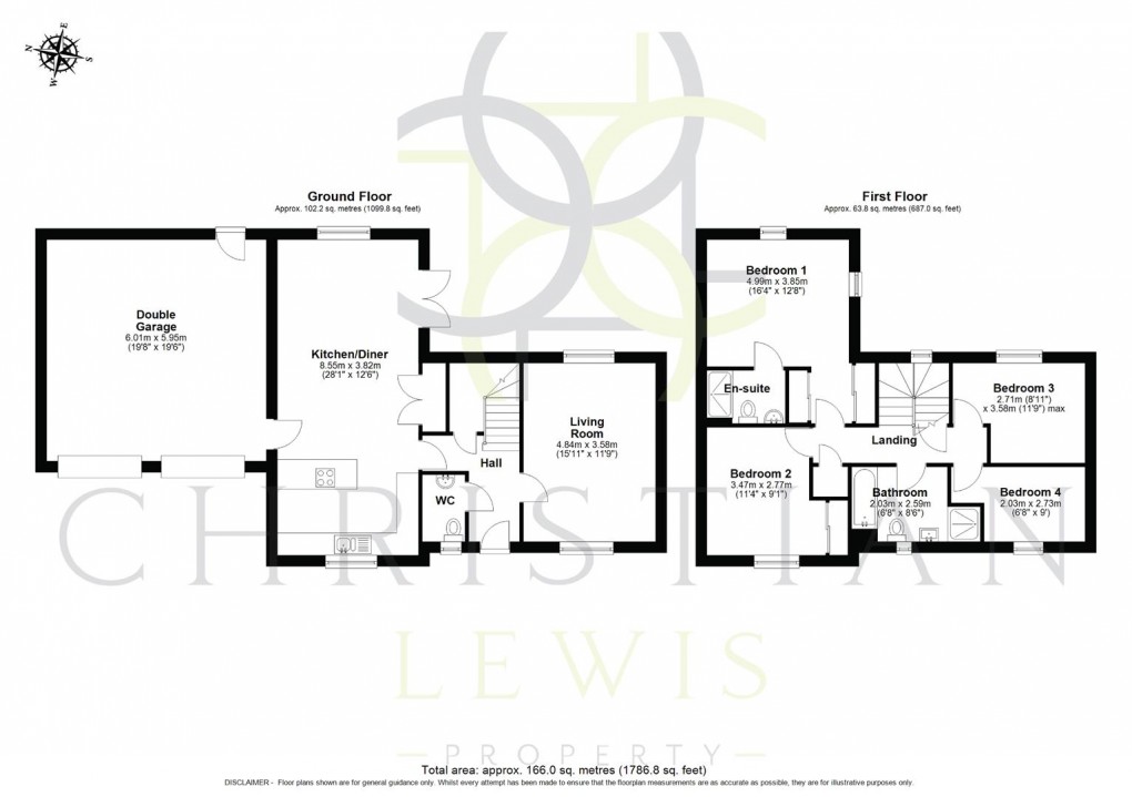 Floorplan for Maybush Gardens, Badsey, Evesham