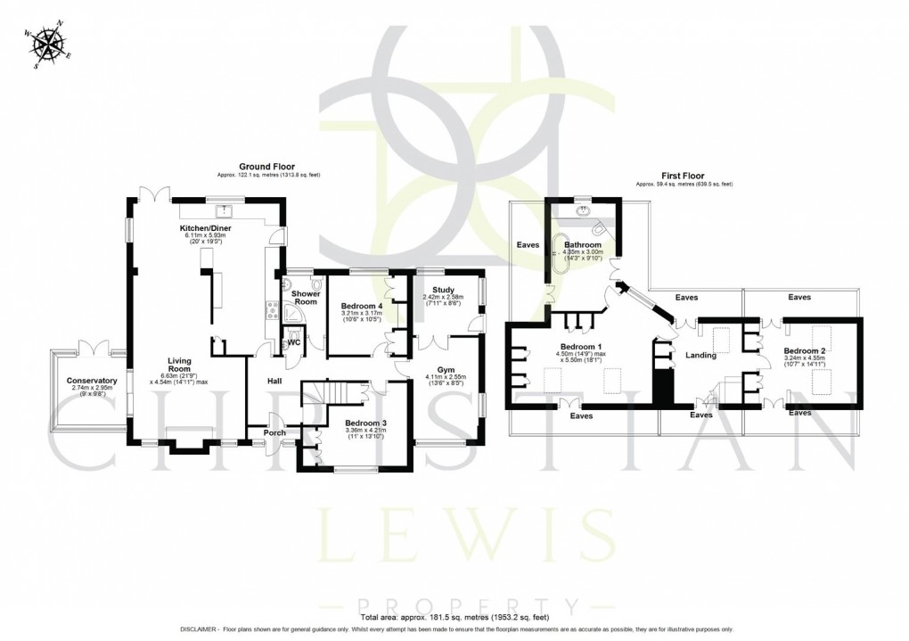 Floorplan for Leamington Road, Broadway