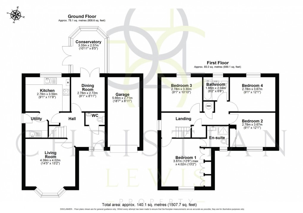 Floorplan for Stone Pippin Orchard, Badsey
