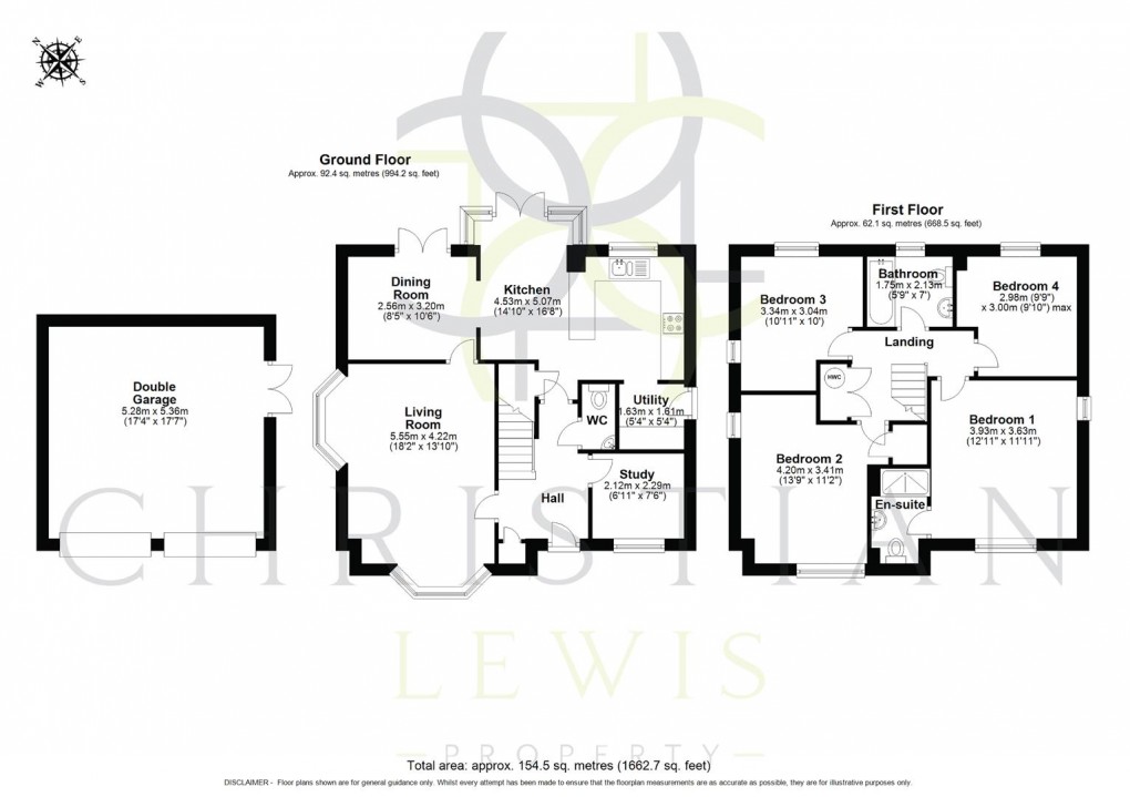 Floorplan for Codling Road, Evesham