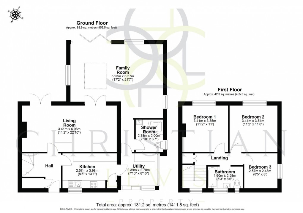 Floorplan for Avon Bank, Pershore