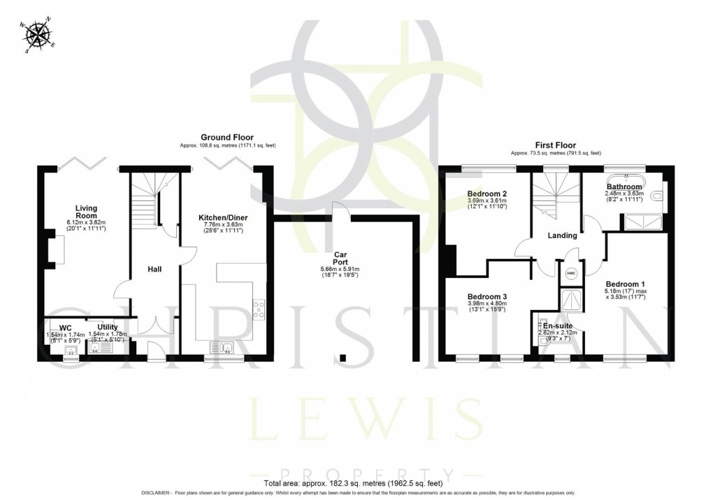 Floorplan for Winchcombe Road, Sedgeberrow, Evesham