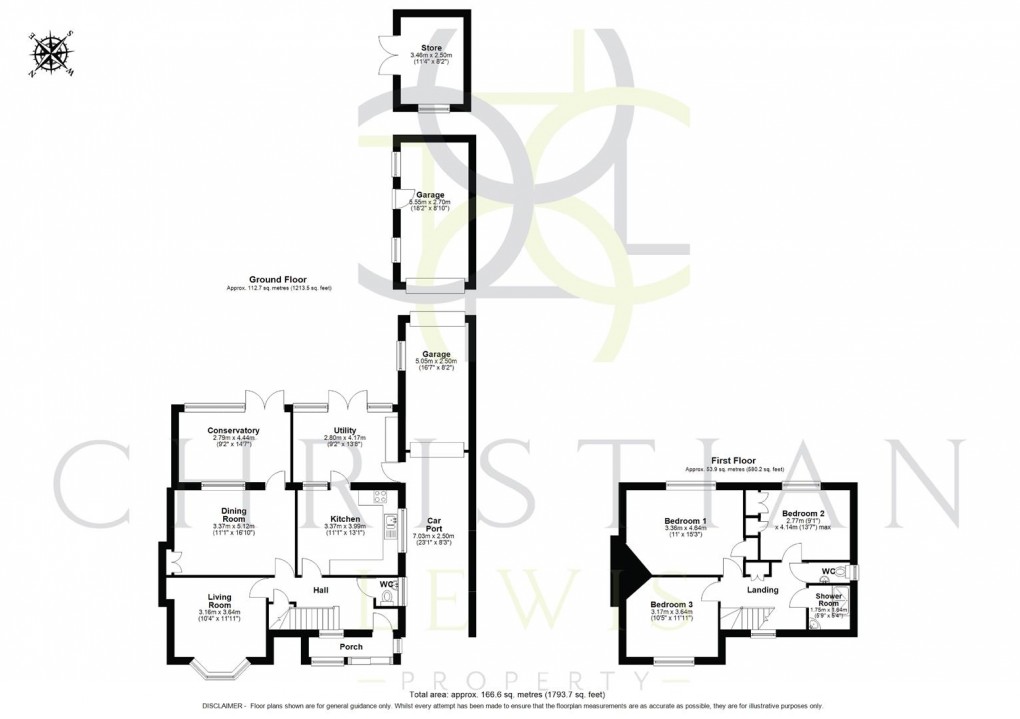Floorplan for Burlingham Avenue, Evesham