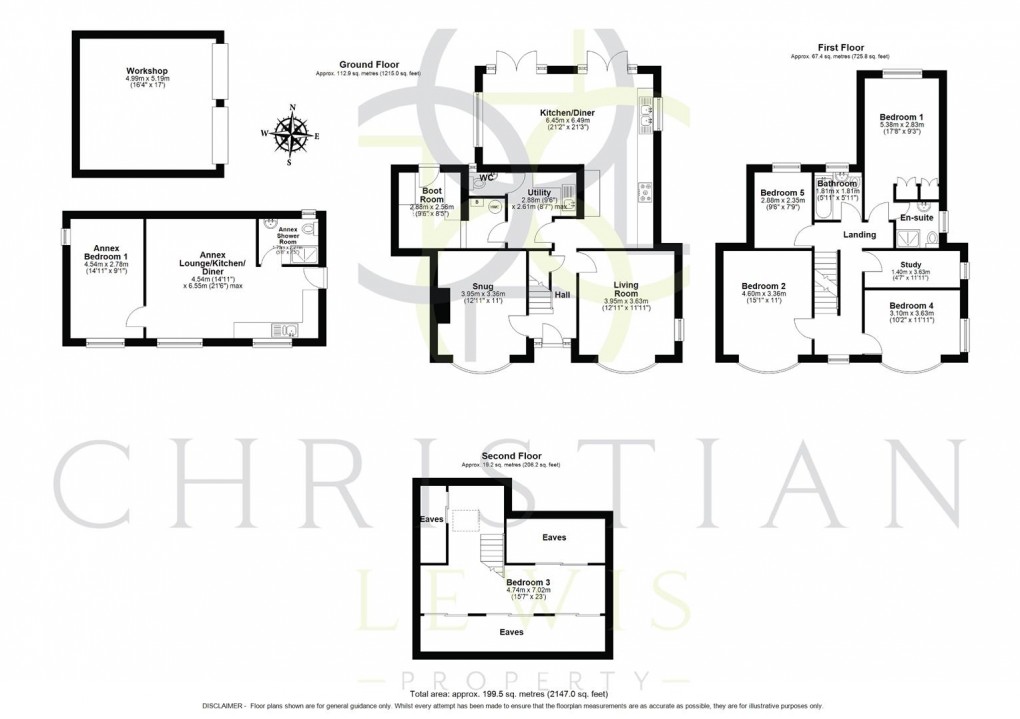 Floorplan for Bretforton Road, Badsey, Evesham