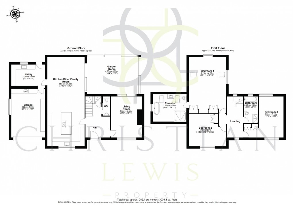 Floorplan for New Street, Childswickham, Broadway