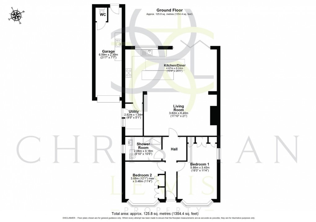Floorplan for Badsey Lane, Evesham