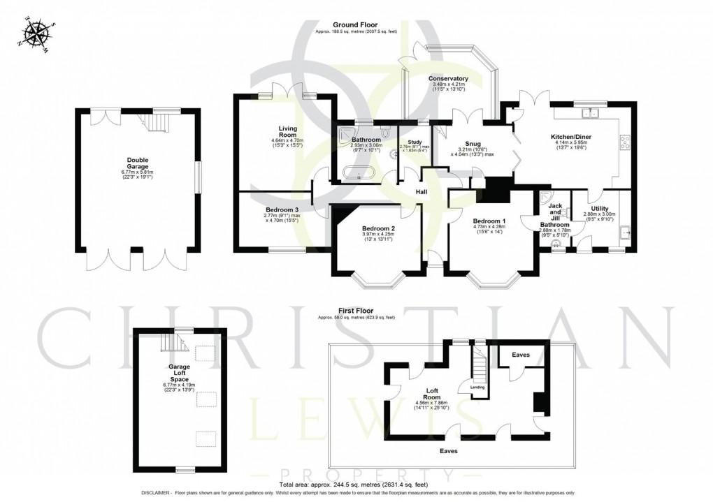 Floorplan for Evesham Road, Offenham, Evesham