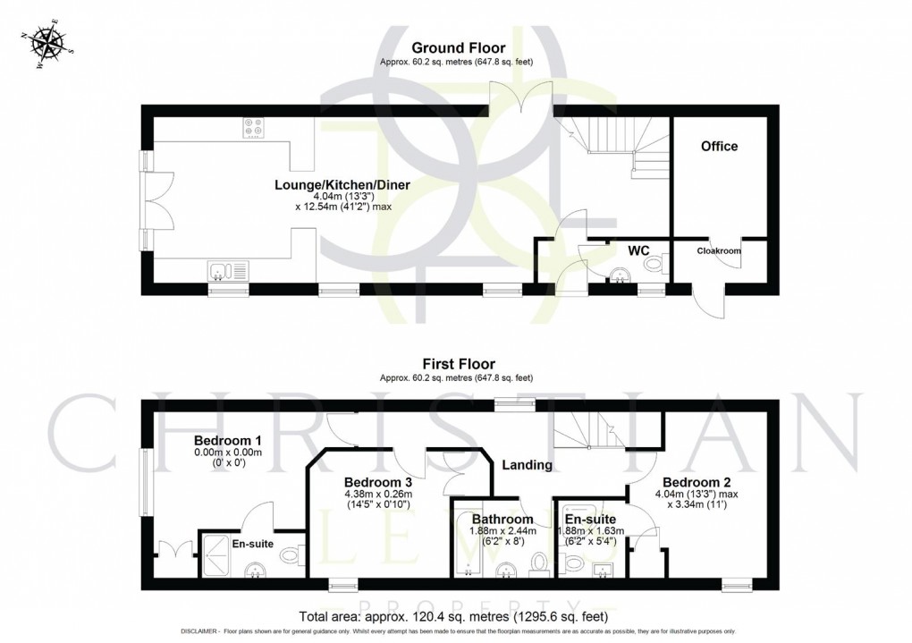 Floorplan for Main Street, Dumbleton, Evesham