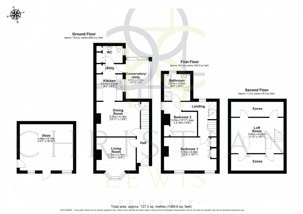 Floorplan for Windsor Road, Evesham