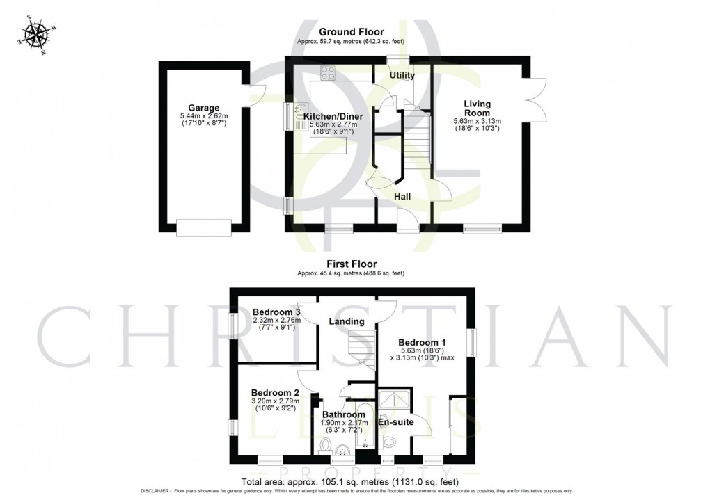 Floorplan for Pardoe Drive, Pershore