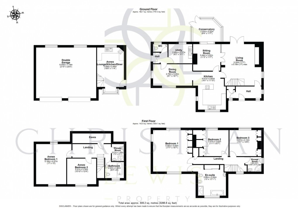 Floorplan for Back Lane, Bretforton, Evesham