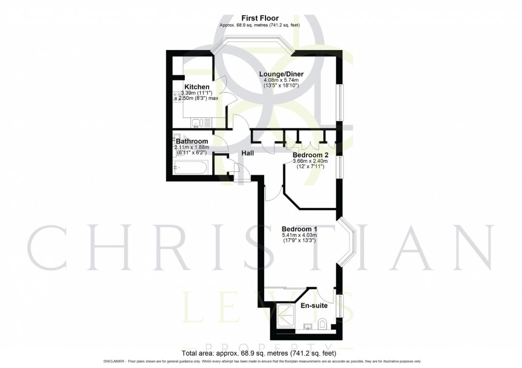 Floorplan for Swan Lane, Evesham