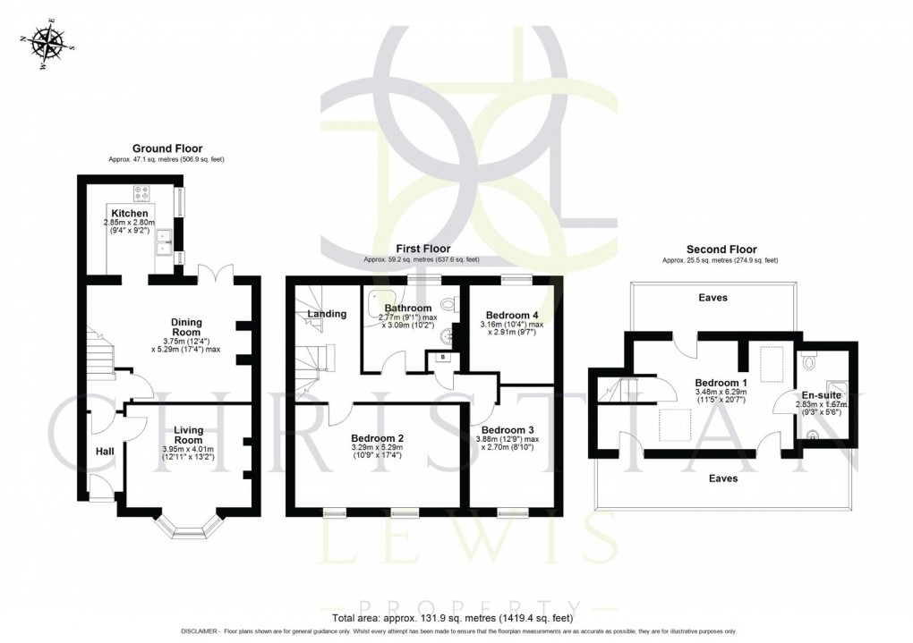 Floorplan for Kings Road, Evesham