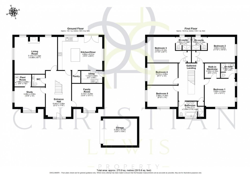 Floorplan for Sands Lane, Badsey, Evesham
