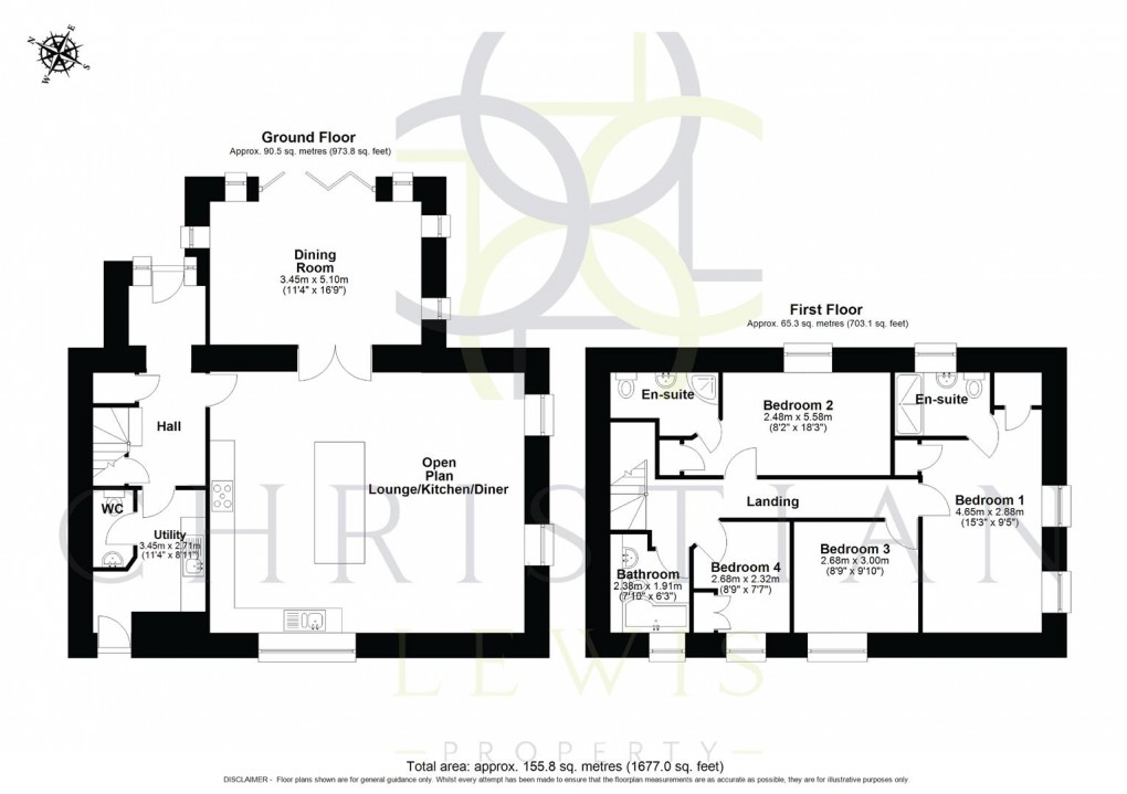 Floorplan for Long Marston, Stratford-Upon-Avon