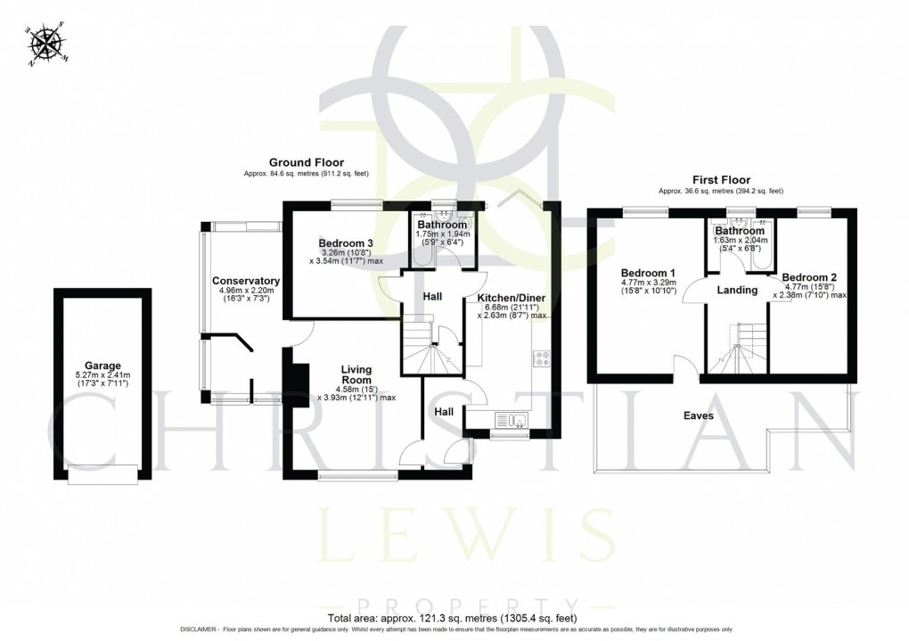 Floorplan for Frampton Drive, Willersey