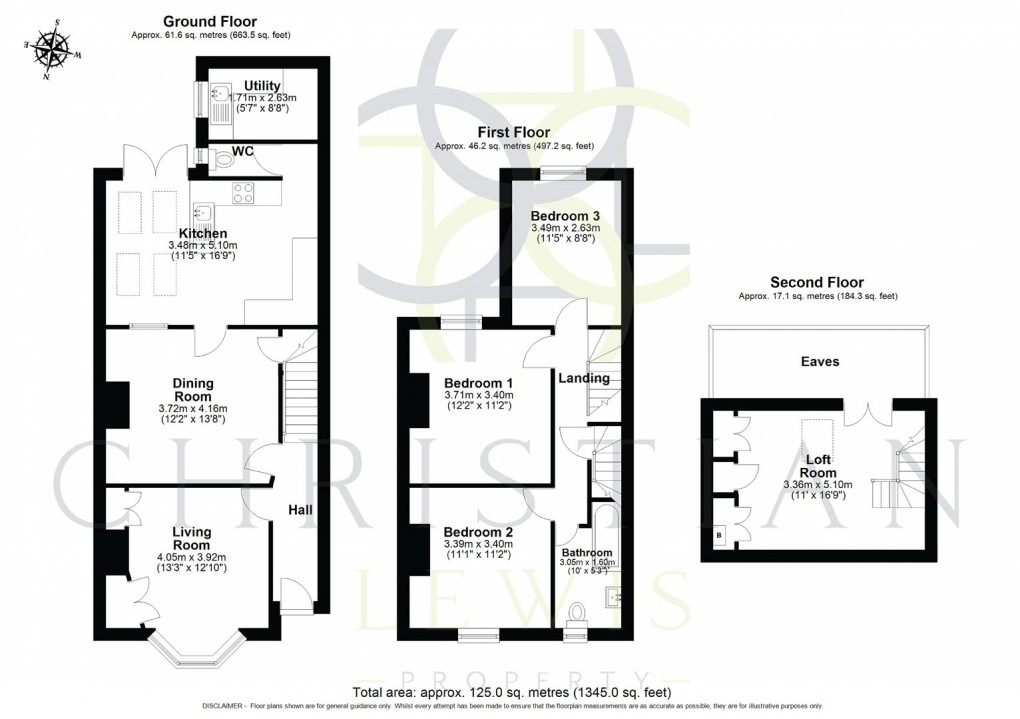 Floorplan for Cambria Road, Evesham