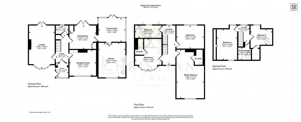 Floorplan for Station Road, Broadway