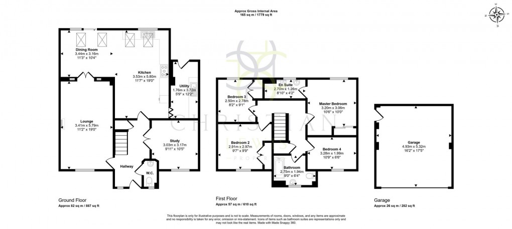 Floorplan for Medway Road, Evesham