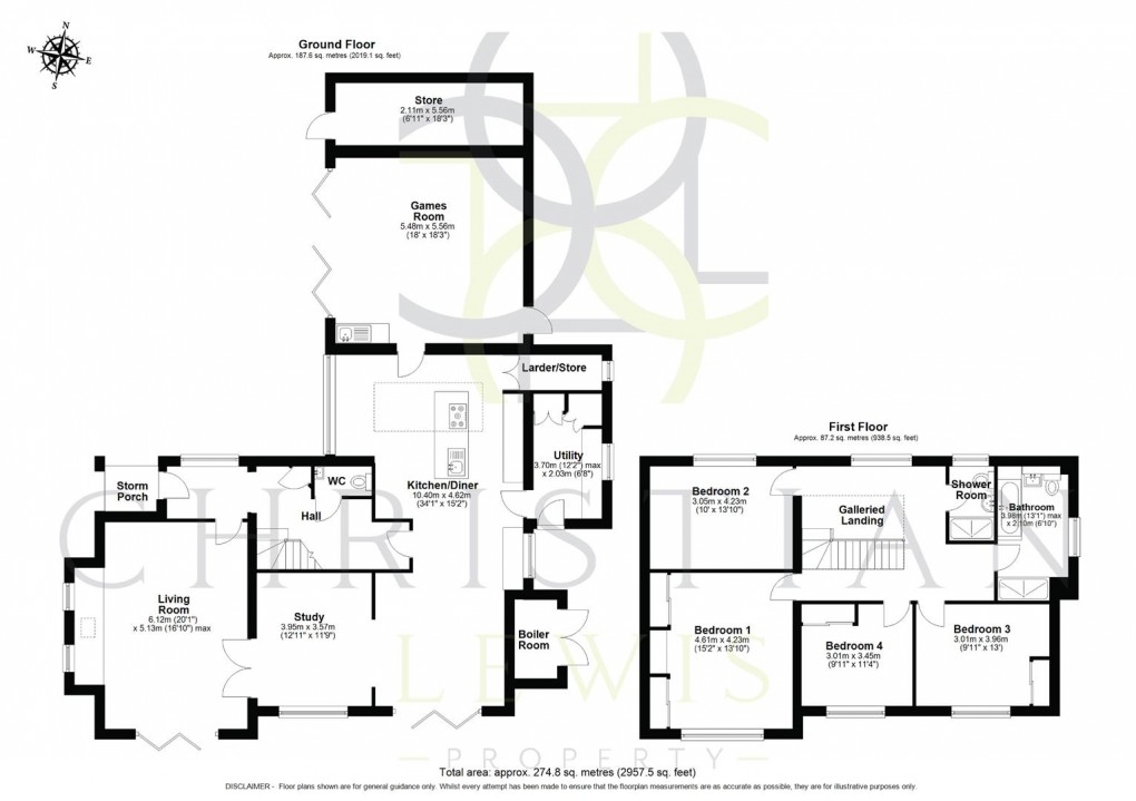 Floorplan for The Groaten, Ashton-Under-Hill, Evesham