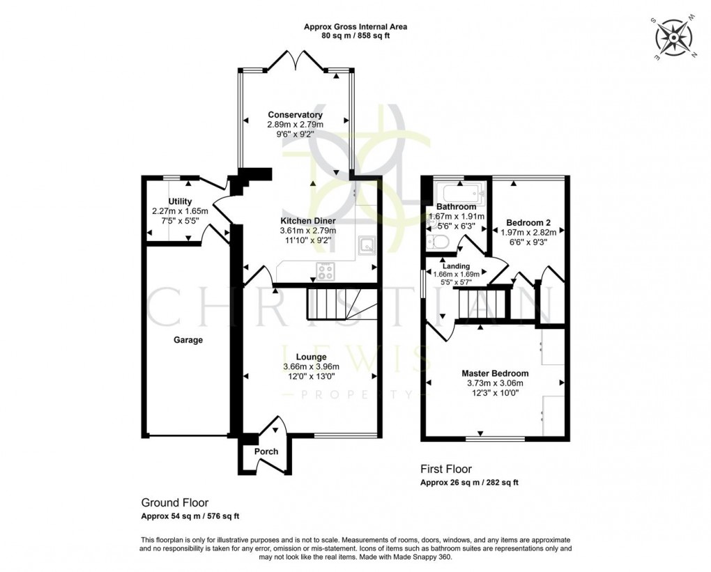 Floorplan for Laurel Avenue, Evesham