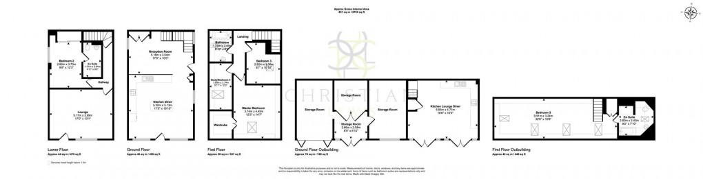 Floorplan for Coopers Lane, Evesham