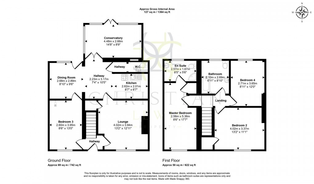 Floorplan for Avon Street, Evesham