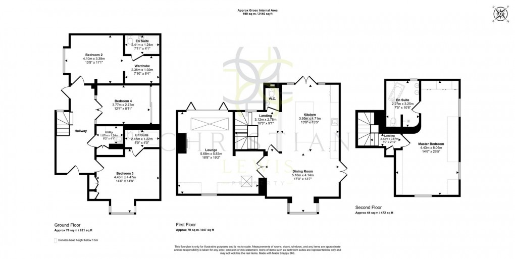 Floorplan for High Street, Blockley, Moreton-In-Marsh