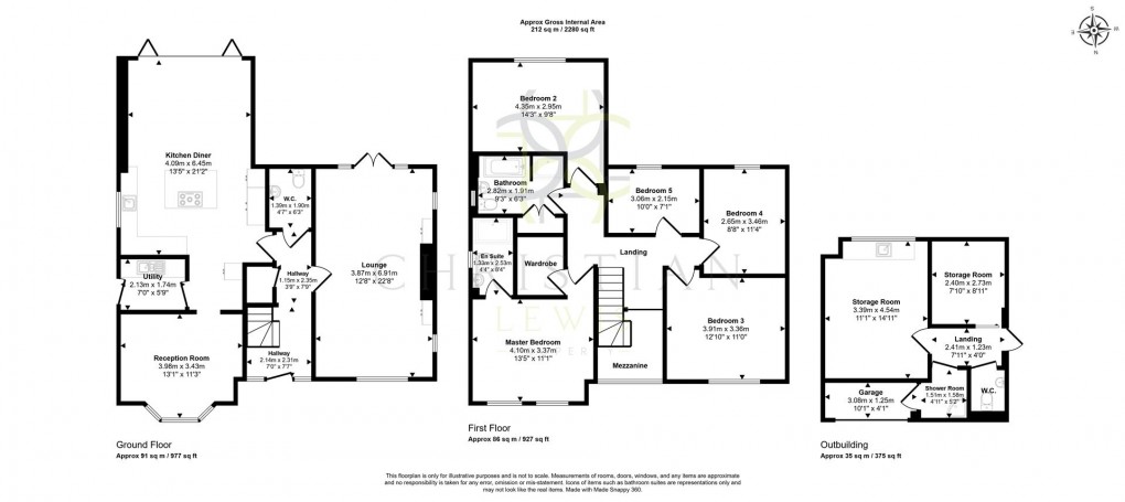 Floorplan for Woodhull Close, Bredon, Tewkesbury
