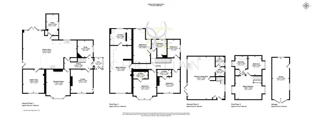 Floorplan for Croft Road, Evesham