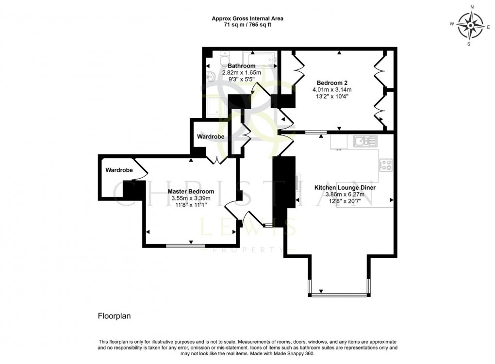 Floorplan for Abbey Road, Malvern