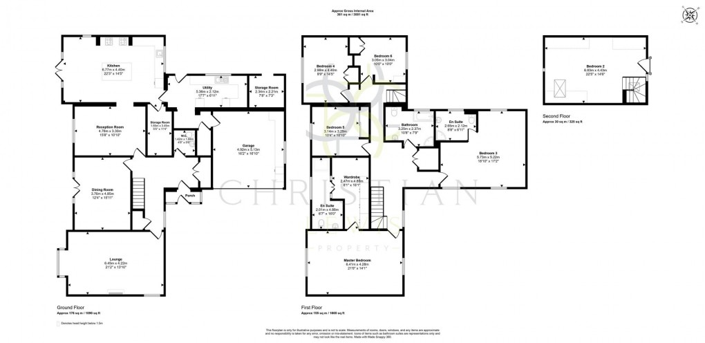 Floorplan for Main Street, Cropthorne, Pershore