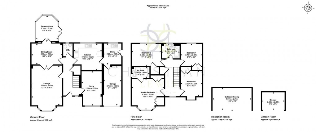 Floorplan for Tamar Place, Evesham